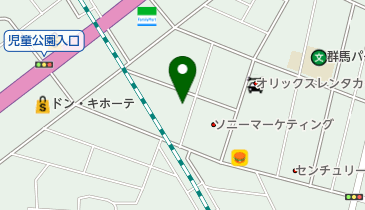 ミューテクノ群馬株式会社の地図画像