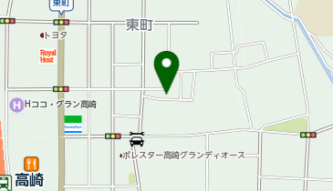 協栄産業株式会社群馬営業所の地図画像