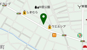 中居動物病院の地図画像