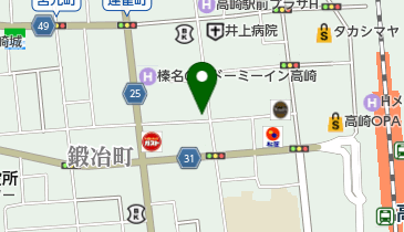 カットショップモガの地図画像