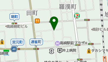 美容室ラ・フェの地図画像