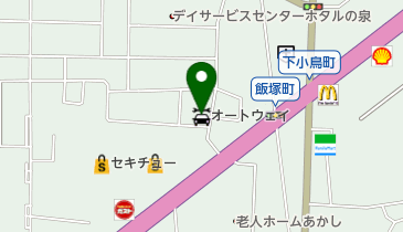 ディスワン高崎店の地図画像