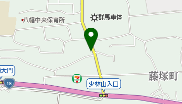 有限会社かせだ米穀の地図画像