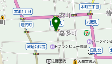エビス薬局本店の地図画像