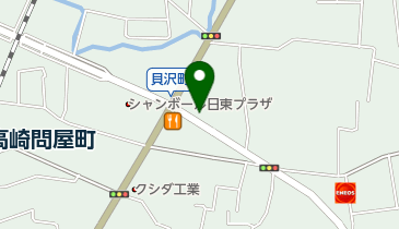 株式会社白銀屋 貝沢店の地図画像