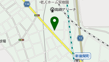 砂盃理美容院の地図画像