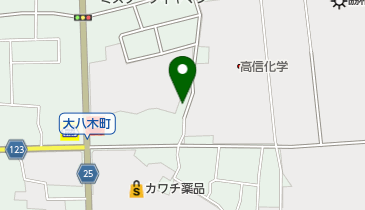 ひばり理容院の地図画像