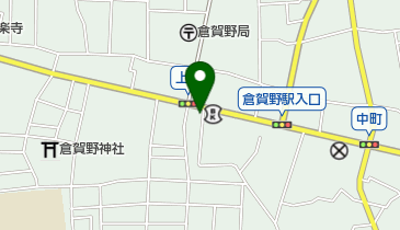 船木理容店の地図画像
