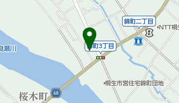桐生市広域ガス事業協同組合の地図画像