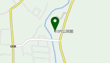 桐生市立 川内公民館の地図画像