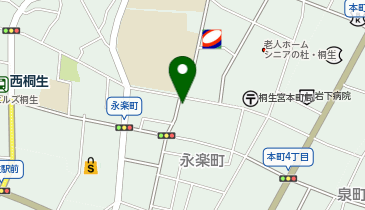 韓国会館の地図画像