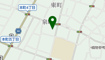 泉町教会の地図画像