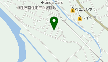 日本ビスマス株式会社の地図画像