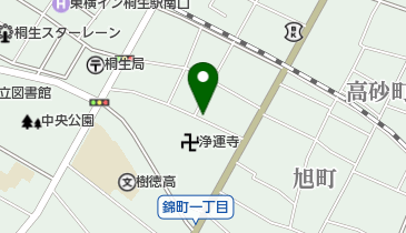 河原井サイクルの地図画像