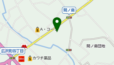 荻野モーターの地図画像