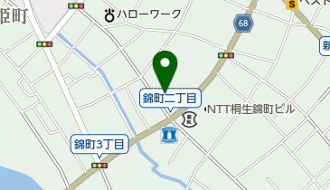 東洋証券株式会社桐生支店の地図画像