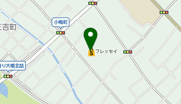株式会社フレッセイ 桐生南店の地図画像