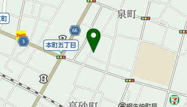 スナックカリブの地図画像