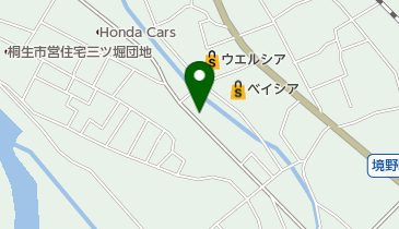 高田接骨院の地図画像