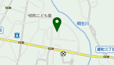 インターワイヤード株式会社桐生工場の地図画像