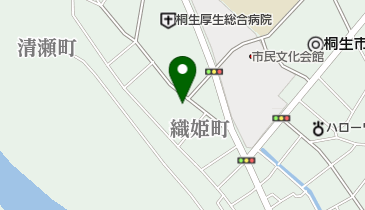 桐生協同薬局の地図画像
