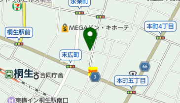 ハラ薬局の地図画像