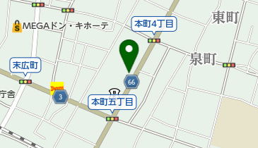 イイヅカ洋品店の地図画像