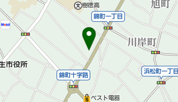 ピザーラ桐生店の地図画像