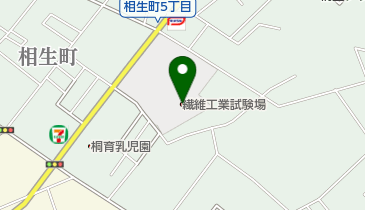 群馬県庁 その他機関 繊維工業試験場の地図画像