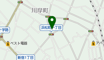 桐生市消防団 第5分団詰所の地図画像