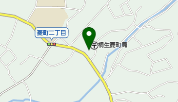 桐生市消防団 第17分団詰所の地図画像