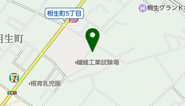 桐生市役所 産業経済部 職業訓練センターの地図画像