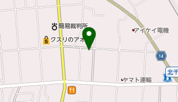 イノウエ電機商会の地図画像
