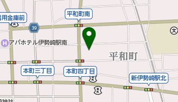 伊勢崎市 北公民館の地図画像