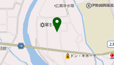 伊勢崎市 南公民館の地図画像