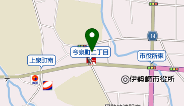 メナード化粧品上泉代行店の地図画像