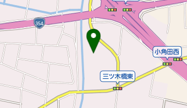 三ツ木グリーンゴルフクラブの地図画像