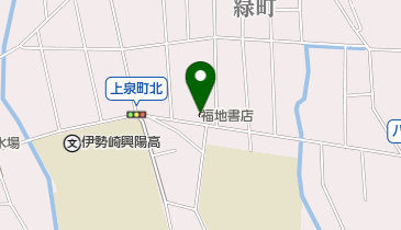 福地書店の地図画像