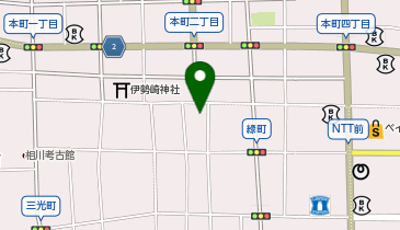 フォトスタジオ木津の地図画像