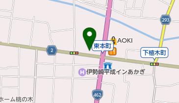 平澤屋の地図画像