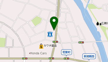 ベーカリーロードの地図画像