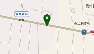 タイヤショップ境の地図画像