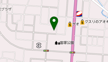 あき美容室の地図画像