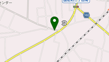 井上表具店の地図画像