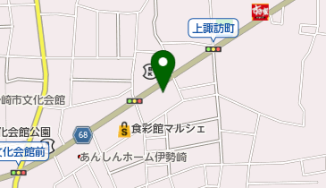 大久保文具店の地図画像