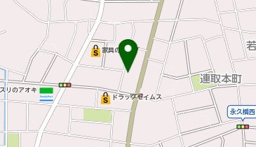 男の美容室ファンズの地図画像