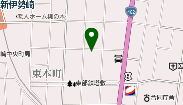 きじま理容の地図画像
