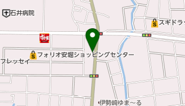 シミズ理容所の地図画像