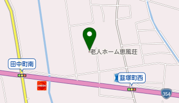 恵風荘の地図画像