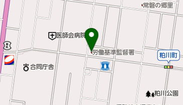 群馬労働局 労働基準監督署 伊勢崎分庁舎の地図画像